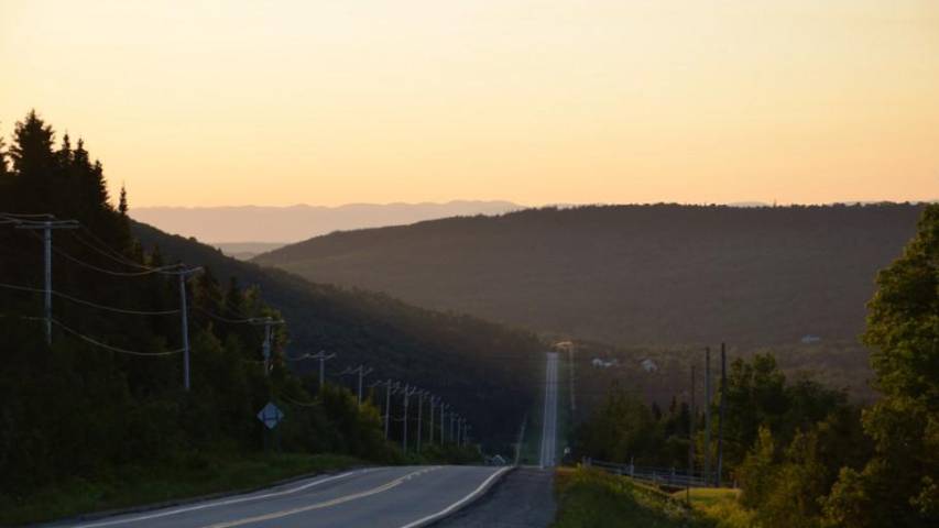 route enchateresse saint-magloire vers québec